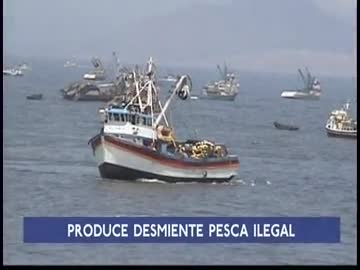 PRODUCE desmiente pesca ilegal