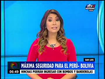 Máxima seguridad para el Perú – Bolivia 