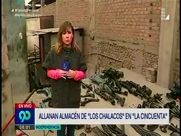 Allanan almacén de  “Los chalacos” en la cincuenta