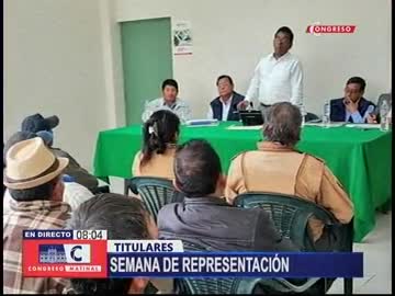  Semana de representación 