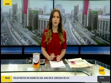 Enlace telefónico con el ex congresista Alejandro Aguinaga