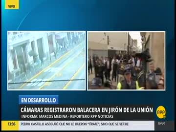 Culminan las diligencias en el Jr. de la Unión