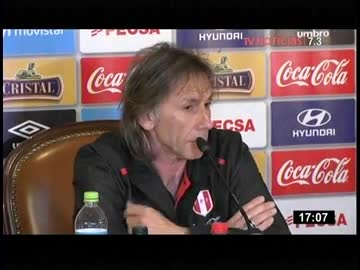 Conferencia de prensa de Ricardo Gareca 